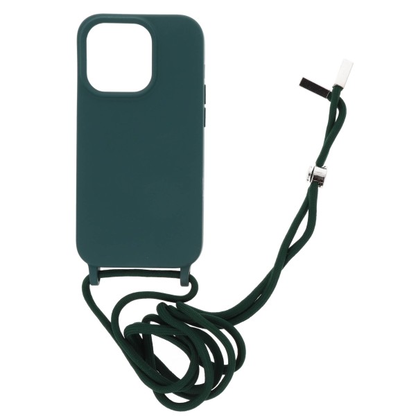 Θήκη Back Cover Σιλικόνης Με Ρυθμιζόμενο Κορδόνι (Iphone 14 Pro)