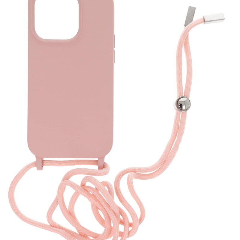 Θήκη Back Cover Σιλικόνης Με Ρυθμιζόμενο Κορδόνι (Iphone 14 Pro)