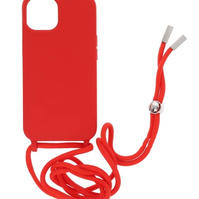 Back Cover Θήκη Σιλικόνης Με Ρυθμιζόμενο Κορδόνι (Iphone 14)