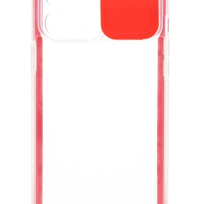 Fashion Case Back Cover Θήκη Με Προστασία Κάμερας Κόκκινο (Iphone 13 Pro Max)