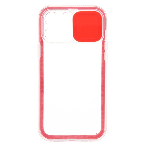 Fashion Case Back Cover Θήκη Με Προστασία Κάμερας Κόκκινο (Iphone 13 Pro Max)