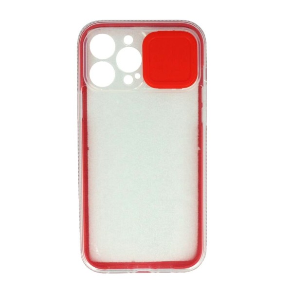 Fashion Case Back Cover Θήκη Με Προστασία Κάμερας Κόκκινο (Iphone 13 Pro Max)