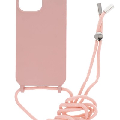 Θήκη Back Cover Σιλικόνης Με Ρυθμιζόμενο Κορδόνι (Iphone 13 Pro Max)