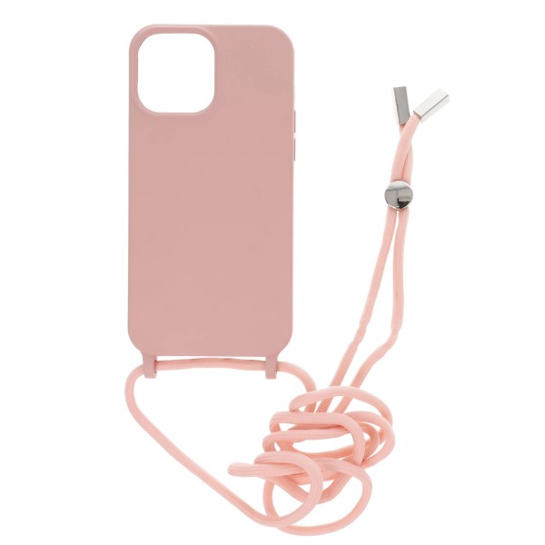 Θήκη Back Cover Σιλικόνης Με Ρυθμιζόμενο Κορδόνι (Iphone 13 Pro Max)