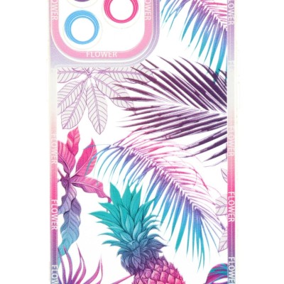 Back Cover Θήκη Σιλικόνης Διάφανη Με Σχέδιο Φύλλα (Iphone 13 Pro Max) Back Cover Θήκη Σιλικόνης Διάφανη Με Σχέδιο Φύλλα (Iphone 13 Pro Max)