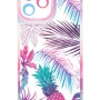 Back Cover Θήκη Σιλικόνης Διάφανη Με Σχέδιο Φύλλα (Iphone 13 Pro Max)