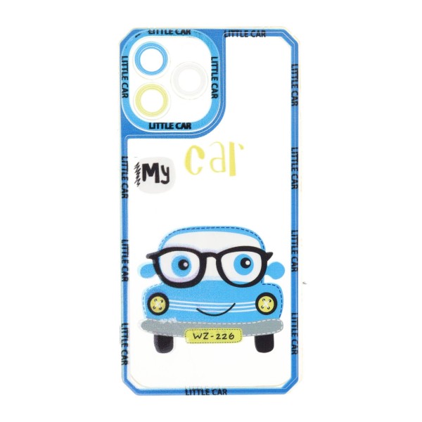 Back Cover Θήκη Σιλικόνης Διάφανη Με Σχέδιο Αυτοκίνητο (Iphone 13 Pro Max)