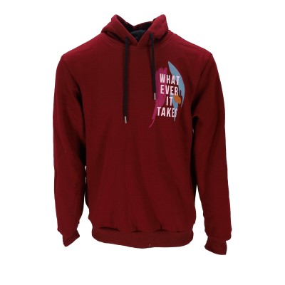 Highlander Ανδρικό Φούτερ με Κουκούλα Πλαίνες  Τσέπες Fleece με Λογότυπο What Ever It Takes
