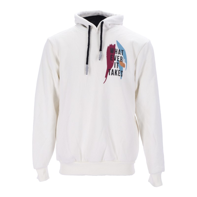 Highlander Ανδρικό Φούτερ με Κουκούλα Πλαίνες  Τσέπες Fleece με Λογότυπο What Ever It Takes