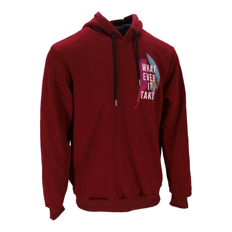 Highlander Ανδρικό Φούτερ με Κουκούλα Πλαίνες  Τσέπες Fleece με Λογότυπο What Ever It Takes