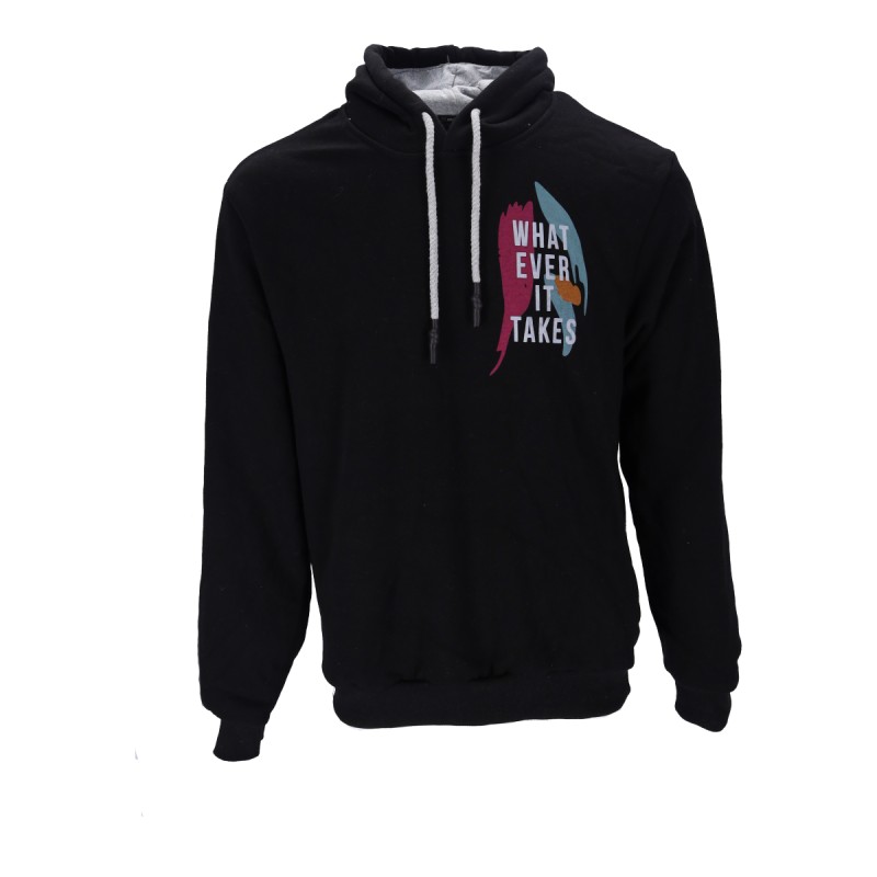 Highlander Ανδρικό Φούτερ με Κουκούλα Πλαίνες  Τσέπες Fleece με Λογότυπο What Ever It Takes