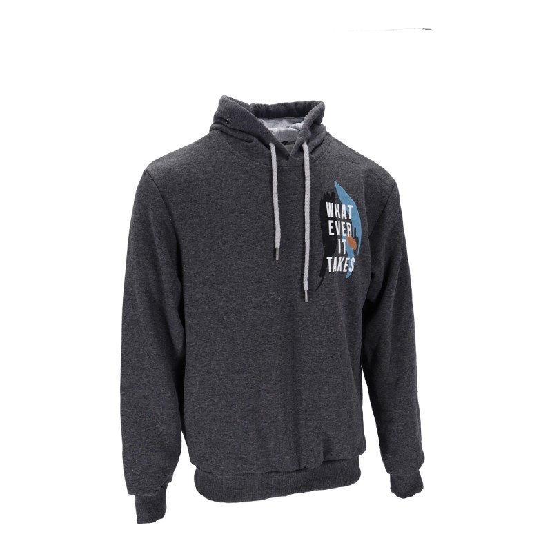 Highlander Ανδρικό Φούτερ με Κουκούλα Πλαίνες  Τσέπες Fleece με Λογότυπο What Ever It Takes
