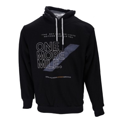 Highlander Ανδρικό Φούτερ με Κουκούλα Πλαίνες Τσέπες Fleece με Λογότυπο One More Mile Highlander Ανδρικό Φούτερ με Κουκούλα Πλαίνες Τσέπες Fleece με Λογότυπο One More Mile