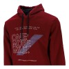 Highlander Ανδρικό Φούτερ με Κουκούλα Πλαίνες  Τσέπες Fleece με Λογότυπο One More Mile