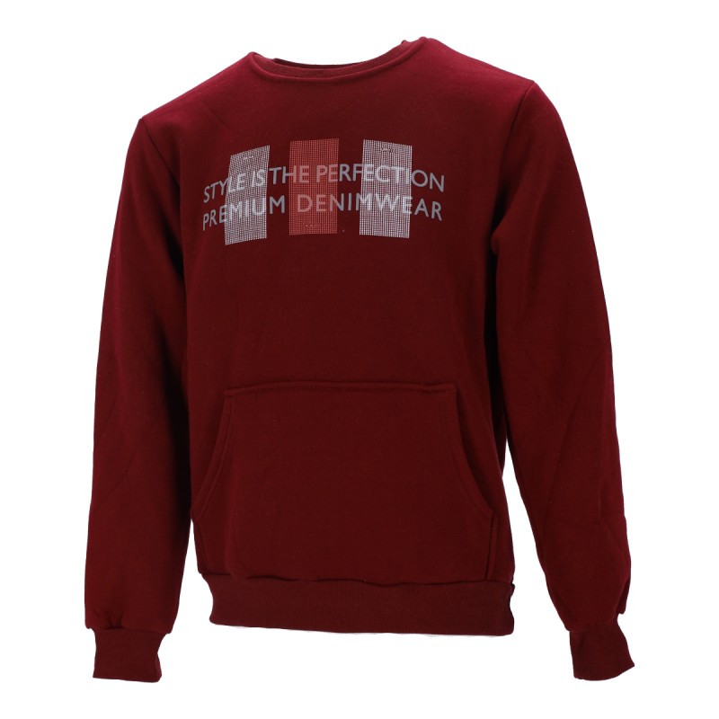 Highlander Ανδρικό Φούτερ Fleece με Λογότυπο Style Is The Perfection Premium Denimwear Highlander Ανδρικό Φούτερ Fleece με Λογότυπο Style Is The Perfection Premium Denimwear