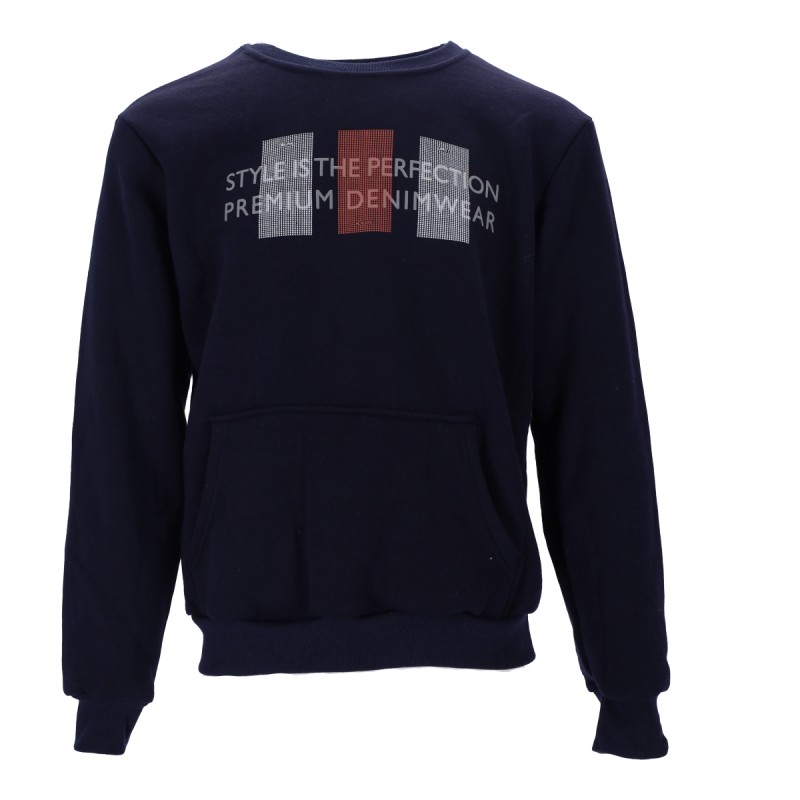 Highlander Ανδρικό Φούτερ Fleece με Λογότυπο Style Is The Perfection Premium Denimwear Highlander Ανδρικό Φούτερ Fleece με Λογότυπο Style Is The Perfection Premium Denimwear