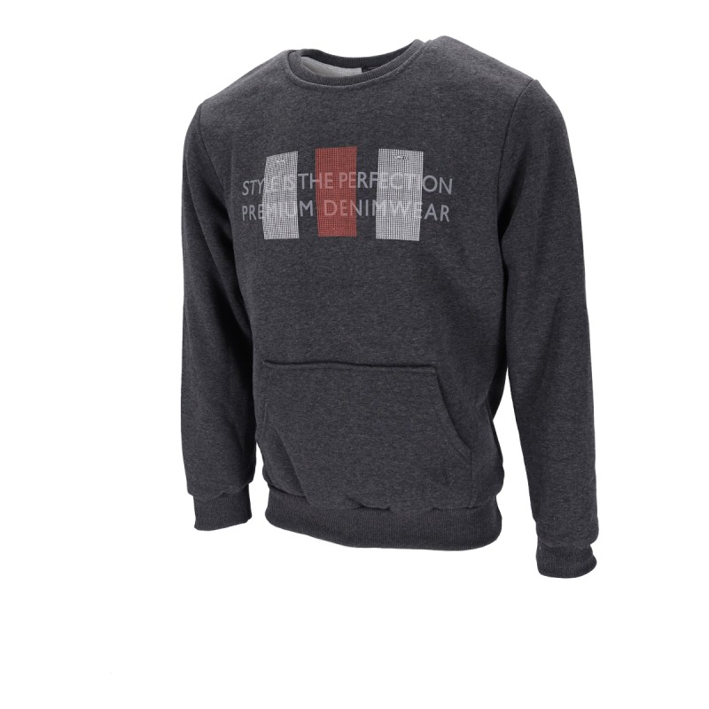 Highlander Ανδρικό Φούτερ Fleece με Λογότυπο Style Is The Perfection Premium Denimwear Highlander Ανδρικό Φούτερ Fleece με Λογότυπο Style Is The Perfection Premium Denimwear