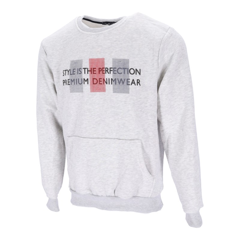 Highlander Ανδρικό Φούτερ Fleece με Λογότυπο Style Is The Perfection Premium Denimwear Highlander Ανδρικό Φούτερ Fleece με Λογότυπο Style Is The Perfection Premium Denimwear