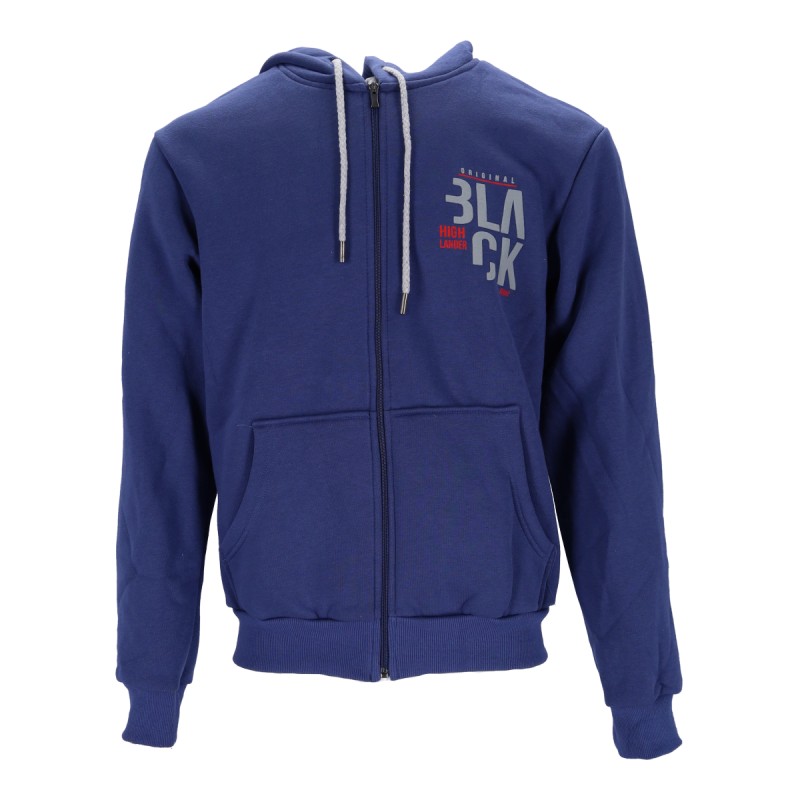 Highlander Ανδρική Ζακέτα Fleece με Φερμουάρ και Κουκούλα