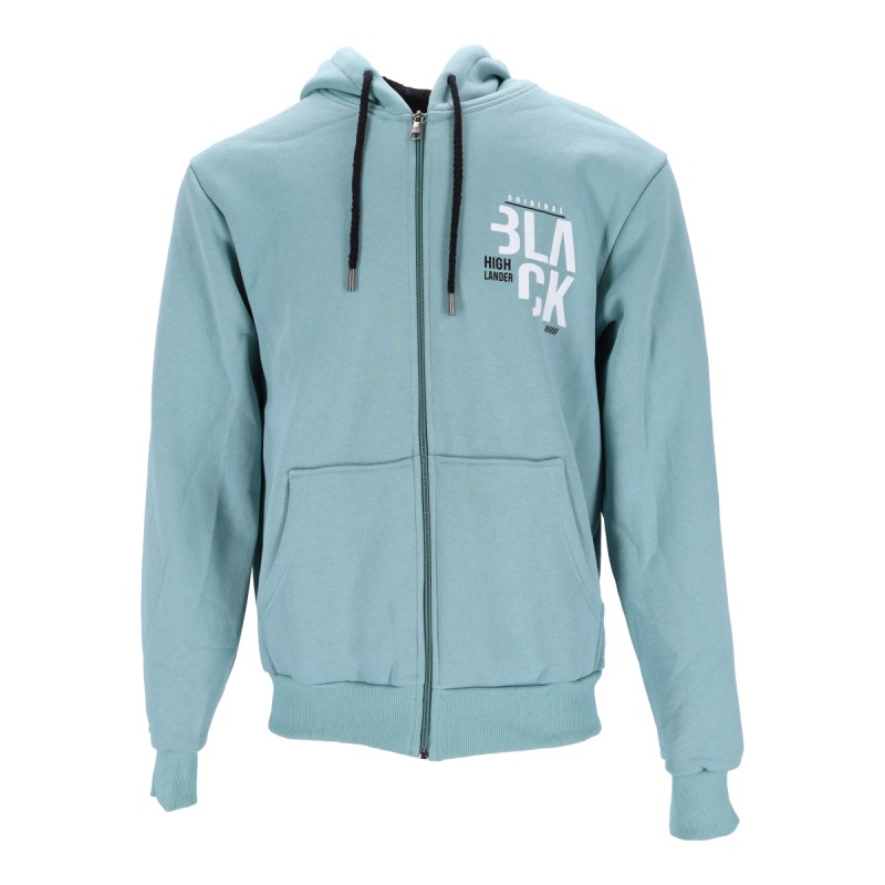 Highlander Ανδρική Ζακέτα Fleece με Φερμουάρ και Κουκούλα