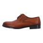 TKN Shoes Ανδρικά Δερμάτινα Σκαρπίνια Σε Ταμπά Χρώμα