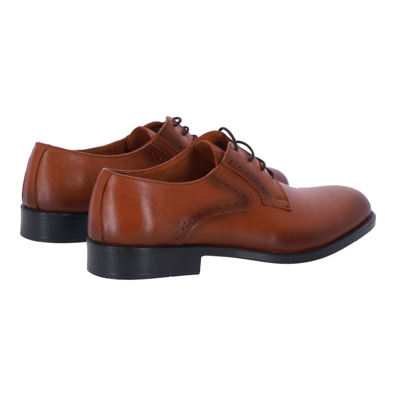 TKN Shoes Ανδρικά Δερμάτινα Σκαρπίνια Σε Ταμπά Χρώμα TKN Shoes Ανδρικά Δερμάτινα Σκαρπίνια Σε Ταμπά Χρώμα