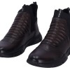 TKN Shoes Ανδρικά Δερμάτινα Μποτάκια