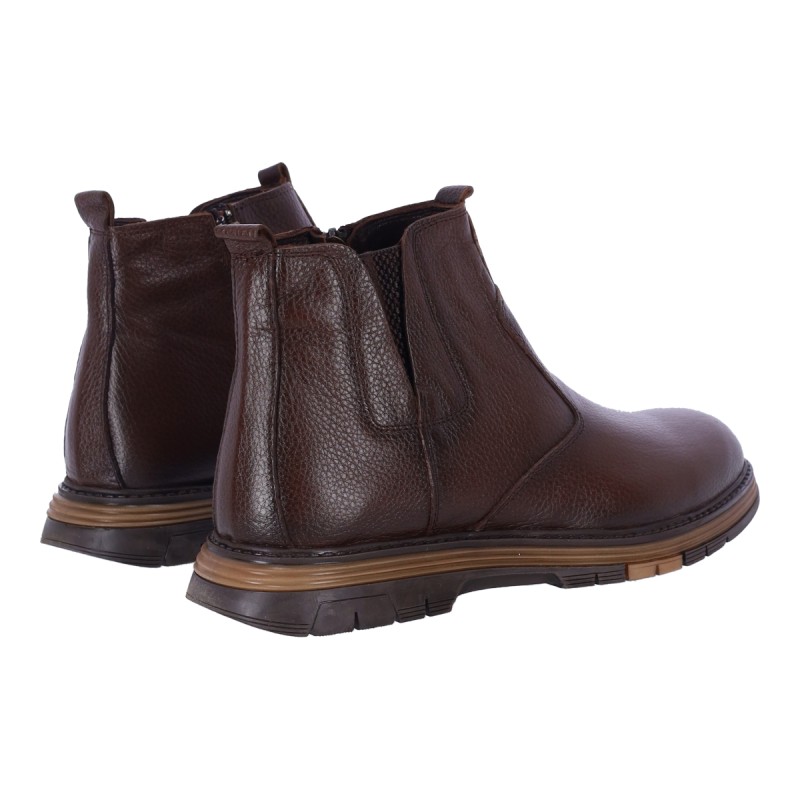 TKN Shoes Ανδρικά Δερμάτινα Μποτάκια