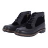 Ανδρικό Μποτάκι απο Δερματίνη με Καστορ Λεπτομέριες Ανδρικό Μποτάκι απο Δερματίνη με Καστορ Λεπτομέριες