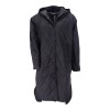 One Size Women's Parka Jacket For Spring/Autumn In Blondy Black Color One Size Women's Parka Jacket For Spring/Autumn In Blondy Black Color