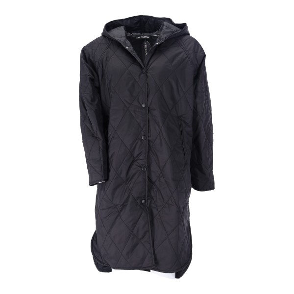 One Size Women's Parka Jacket For Spring/Autumn In Blondy Black Color