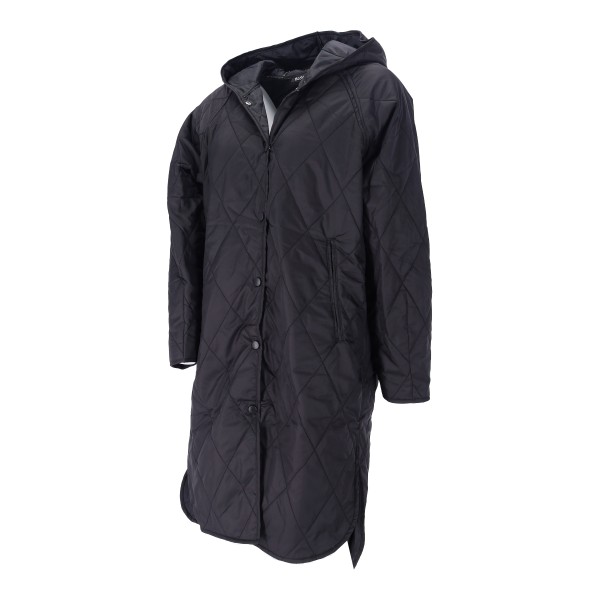 One Size Women's Parka Jacket For Spring/Autumn In Blondy Black Color