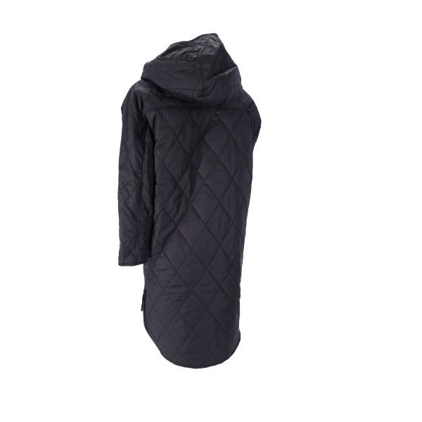 One Size Women's Parka Jacket For Spring/Autumn In Blondy Black Color