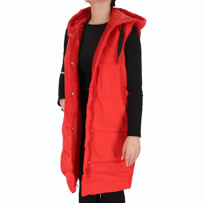 For She Women's Long Sleeve Puffer Jacket for Winter