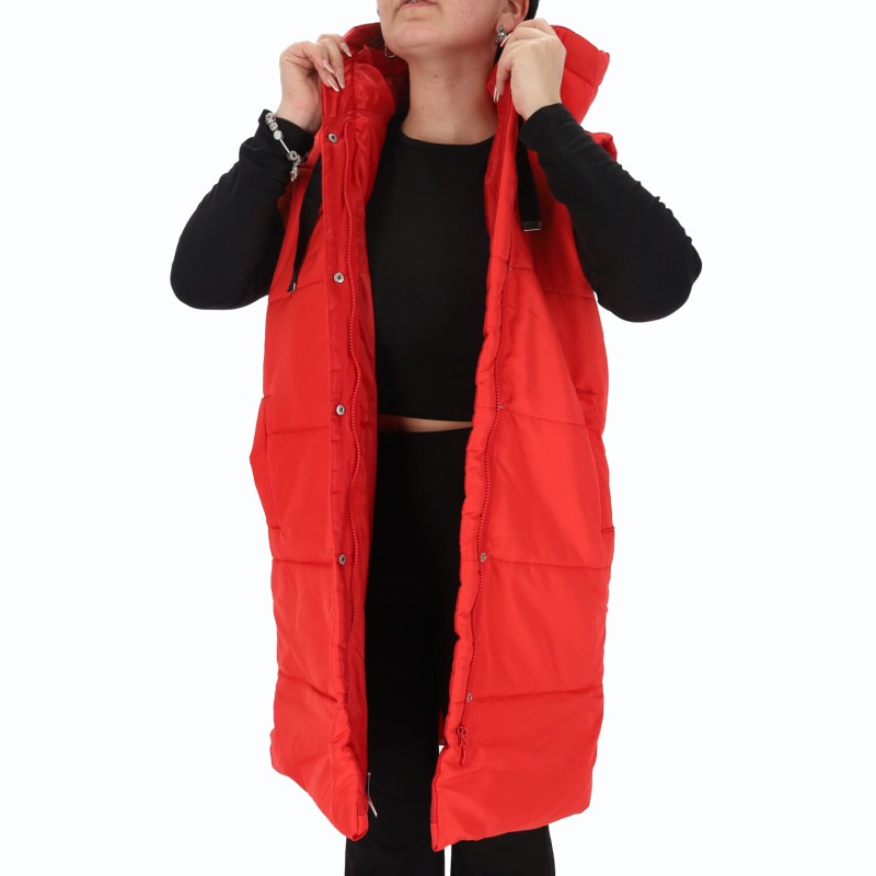 For She Women's Long Sleeve Puffer Jacket for Winter