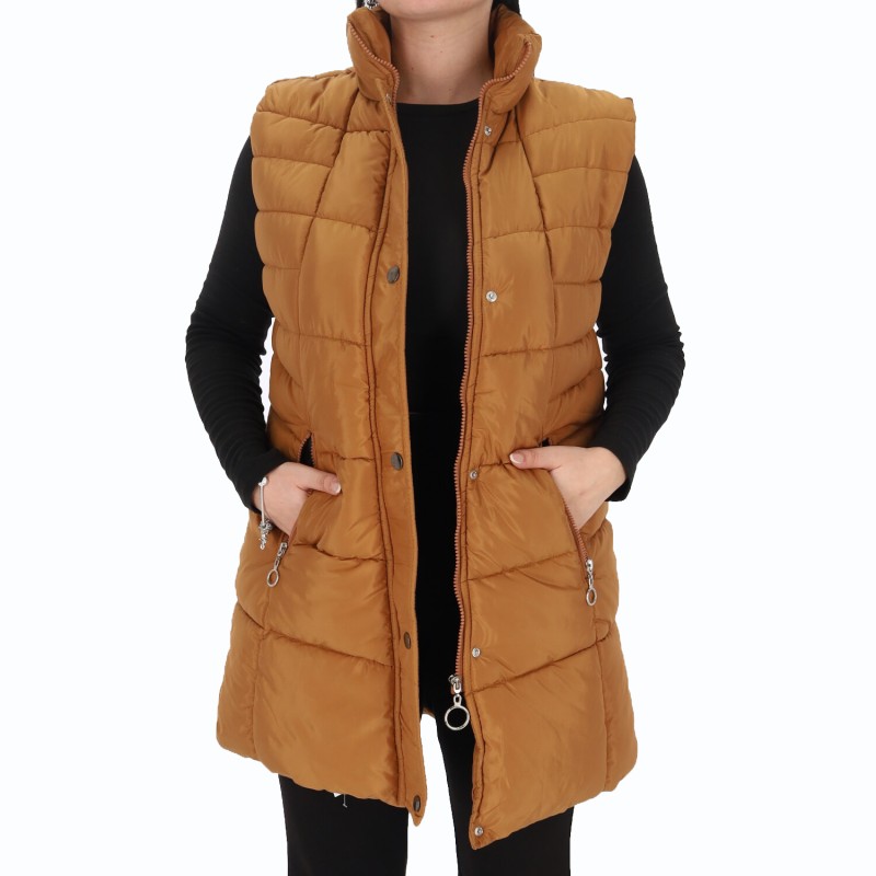 For She Γυναικείο Γιλέκο Puffer For She Γυναικείο Γιλέκο Puffer