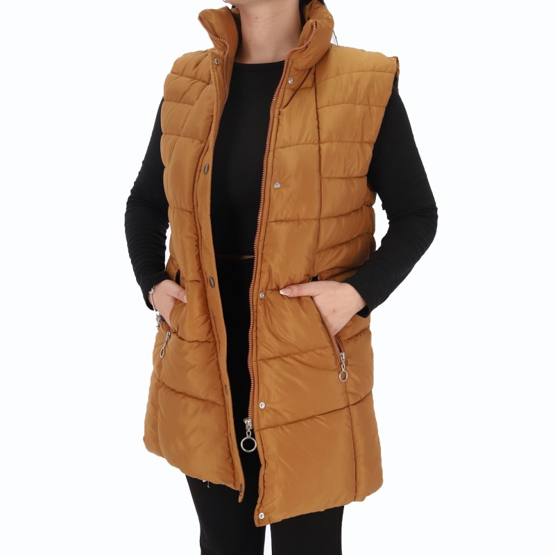 For She Γυναικείο Γιλέκο Puffer For She Γυναικείο Γιλέκο Puffer