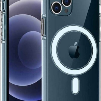 Back Cover Θήκη Magsafe Διάφανο (Iphone 12 Pro Max)
