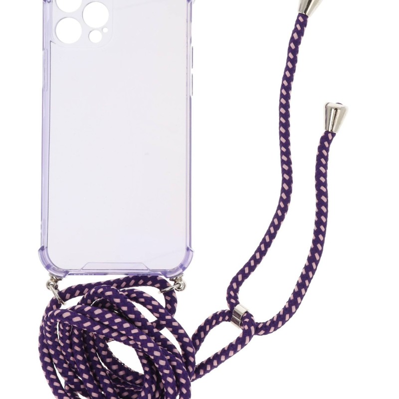 Back Cover Θήκη Σιλικόνης Με Κορδόνι (Iphone 12 Pro)