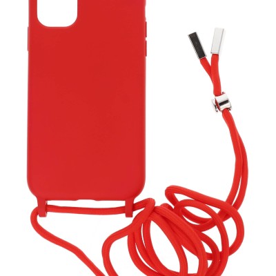 Θήκη Σιλικόνης Back Cover Με Ρυθμιζόμενο Κορδόνι (Iphone 11)