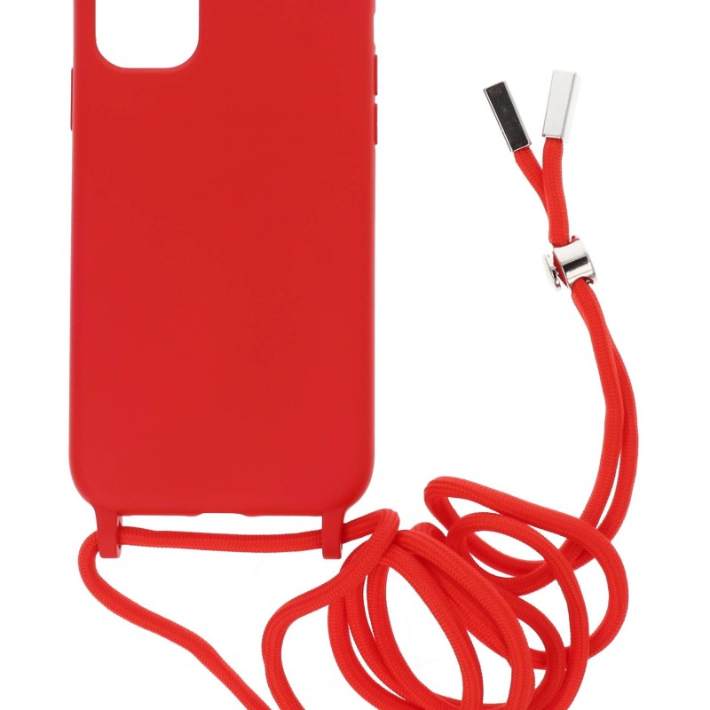 Θήκη Σιλικόνης Back Cover Με Ρυθμιζόμενο Κορδόνι (Iphone 11)