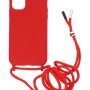 Θήκη Σιλικόνης Back Cover Με Ρυθμιζόμενο Κορδόνι (Iphone 11)