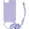 Θήκη Σιλικόνης Back Cover Με Ρυθμιζόμενο Κορδόνι (Iphone 11)
