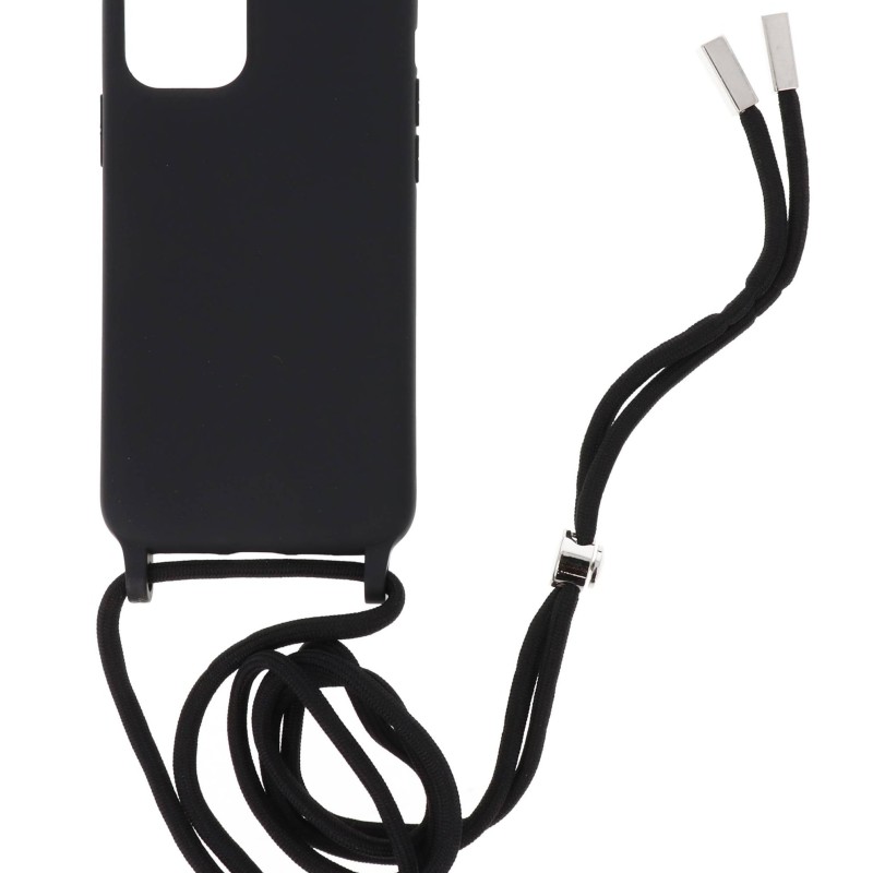 Θήκη Σιλικόνης Back Cover Με Ρυθμιζόμενο Κορδόνι (Iphone 11)
