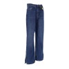 Selfy Jeans High Waist Women's Bell Bottom Jean Pants With Side Split Selfy Jeans High Waist Women's Bell Bottom Jean Pants With Side Split