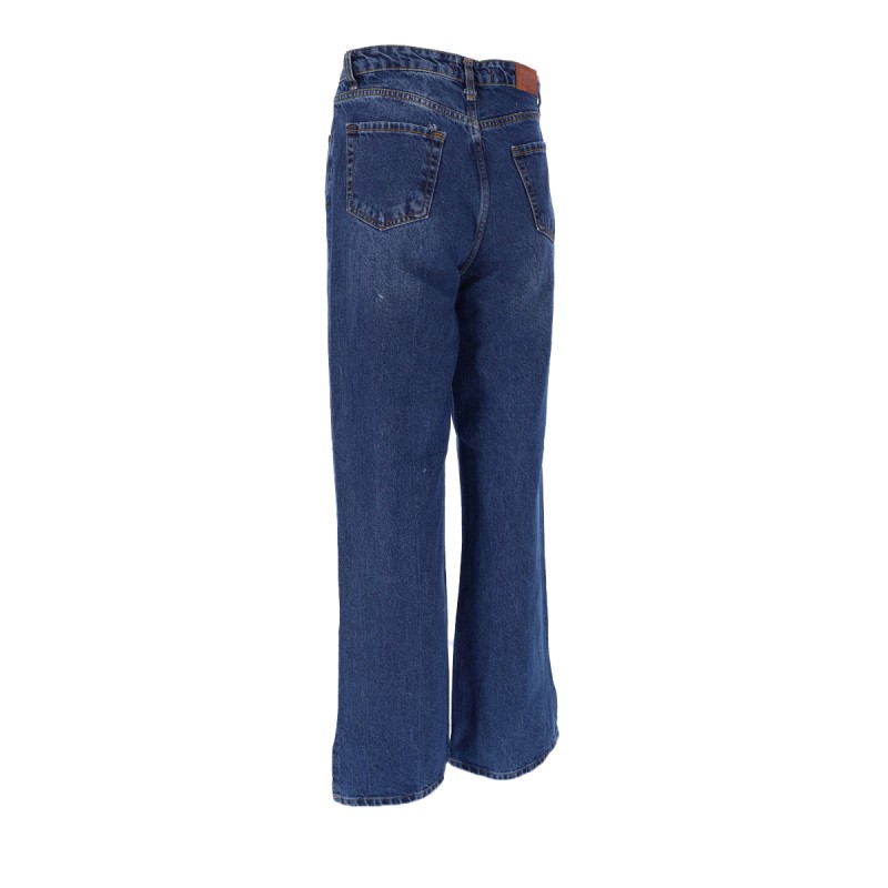 Selfy Jeans High Waist Women's Bell Bottom Jean Pants With Side Split Selfy Jeans High Waist Women's Bell Bottom Jean Pants With Side Split