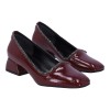 Level Shoes Δερμάτινες Γόβες με Χοντρό Τακούνι Level Shoes Δερμάτινες Γόβες με Χοντρό Τακούνι