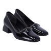 Level Shoes Δερμάτινες Γόβες με Χοντρό Τακούνι Level Shoes Δερμάτινες Γόβες με Χοντρό Τακούνι