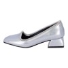 Level Shoes Δερμάτινες Γόβες με Χοντρό Τακούνι Level Shoes Δερμάτινες Γόβες με Χοντρό Τακούνι