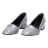 Level Shoes Δερμάτινες Γόβες με Χοντρό Τακούνι Level Shoes Δερμάτινες Γόβες με Χοντρό Τακούνι